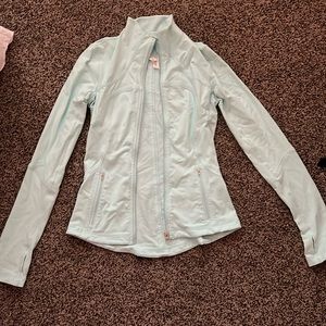 💙teal lululemon jacket; size 4